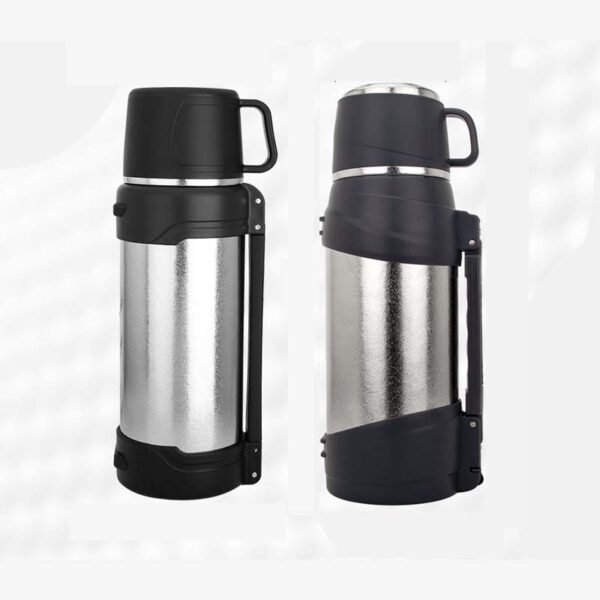 TITO TITANIUM,Outdoor pure titanium thermos pot, large capacity 1500ML, travel lightweight kettle, vacuum thermos pot