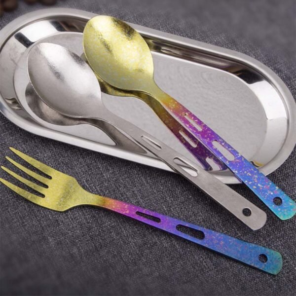 TITO TITANIUM,Outdoor pure titanium fork - Image 4