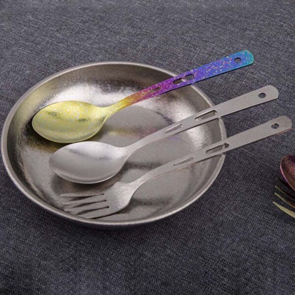 TITO TITANIUM,Outdoor pure titanium fork - Image 5