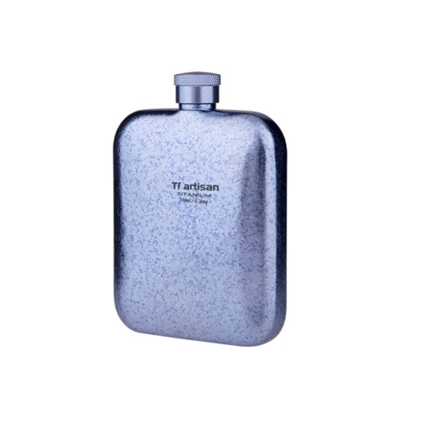 TI ARTISAN,Outdoor pure titanium wine flask, portable white wine flask, titanium wine flask, wine bottle. 170ML&230ML