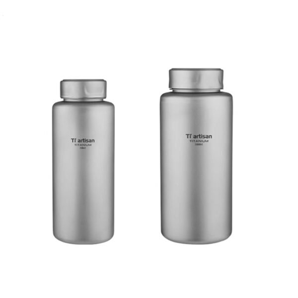 TI ARTISAN,Outdoor pure titanium wide mouth kettle,700ML&1000ML