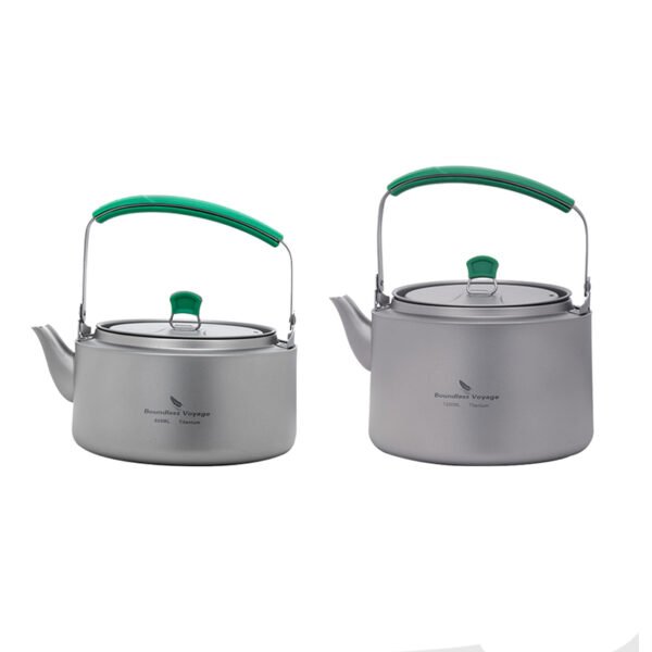 TITO TITANIUM,Outdoor pure titanium kettle,800ML&1000ML - Image 2