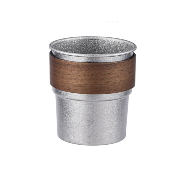 TI ARTISAN,Outdoor pure titanium water cup, camping titanium cup, camping titanium water cup, portable tea cup, coffee cup, titanium mug, 300ML - Image 2