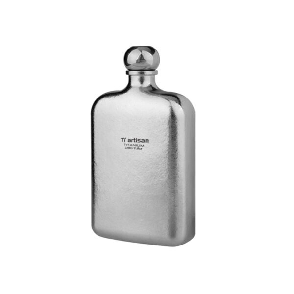 TI ARTISAN,Outdoor pure titanium wine flask, portable white wine flask, titanium wine flask, wine bottle. 170ML&230ML - Image 3