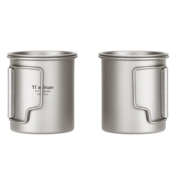 TI ARTISAN,Outdoor titanium cup,200ML-750ML - Image 3
