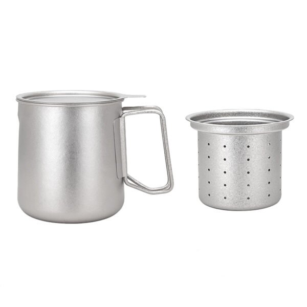 TITO TITANIUM,Outdoor pure titanium tea dispenser,500ML - Image 4