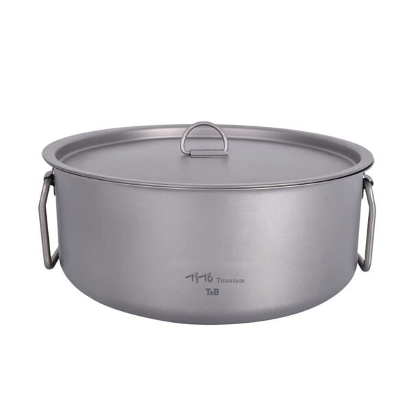 TITO TITANIUM,Outdoor pure titanium soup pot, 5000ML - Image 4