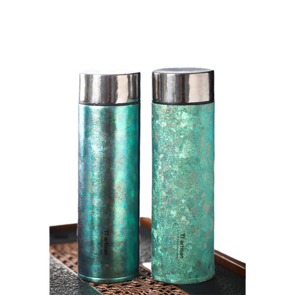 TI ARTISAN,Outdoor pure titanium thermos cup, 450ML - Image 5