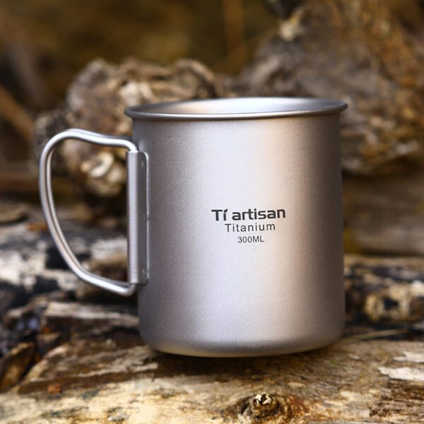 TI ARTISAN,Outdoor pure titanium water cup,300ML&400ML - Image 5