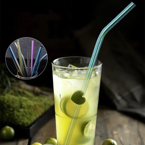 TITO TITANIUM,Outdoor pure titanium straws, portable straws, portable water cup long straws