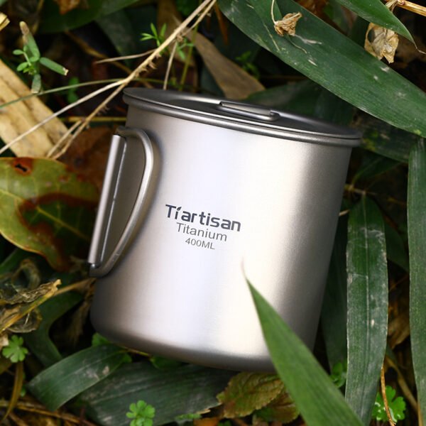 TI ARTISAN,Outdoor pure titanium water cup,300ML&400ML - Image 6