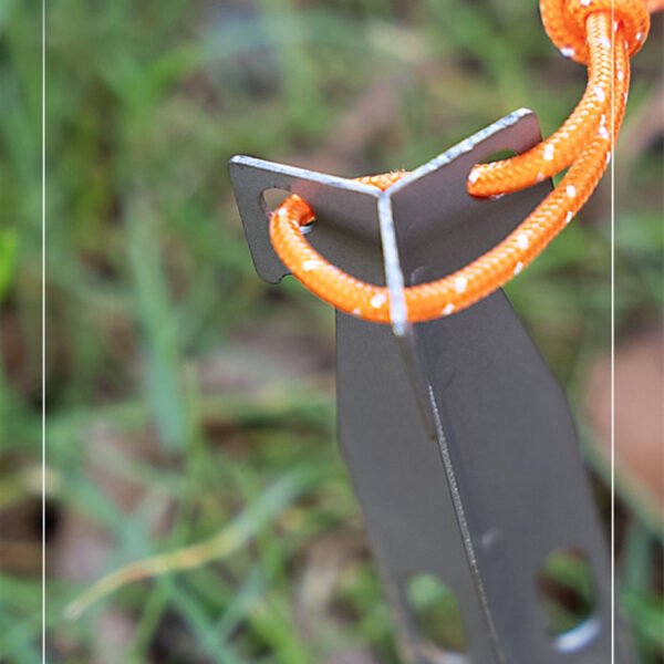 TITO TITANIUM,Outdoor pure titanium V-shaped tent nails,160MM - Image 6
