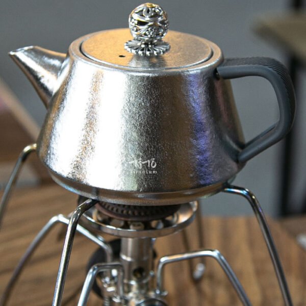 TITO TITANIUM,Outdoor pure titanium teapot,300ML - Image 6