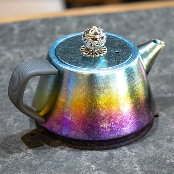TITO TITANIUM,Outdoor pure titanium teapot,300ML - Image 7