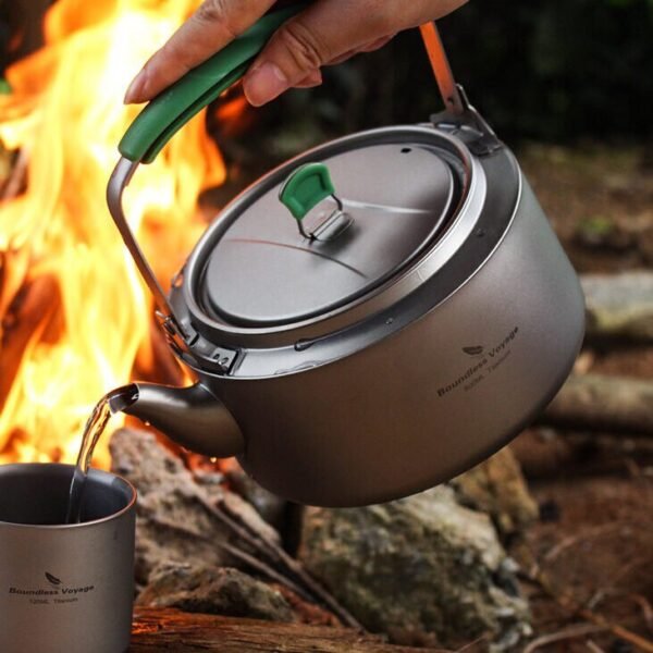 TITO TITANIUM,Outdoor pure titanium kettle,800ML&1000ML - Image 6