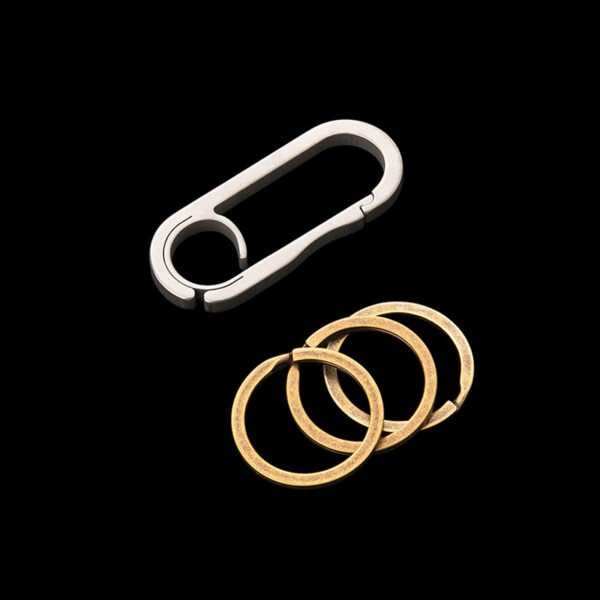 TITO TITANIUM,Outdoor arc titanium keychain - Image 3
