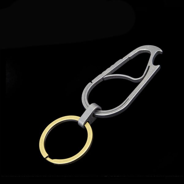 TITO TITANIUM,Outdoor pure titanium multifunctional keychain - Image 6