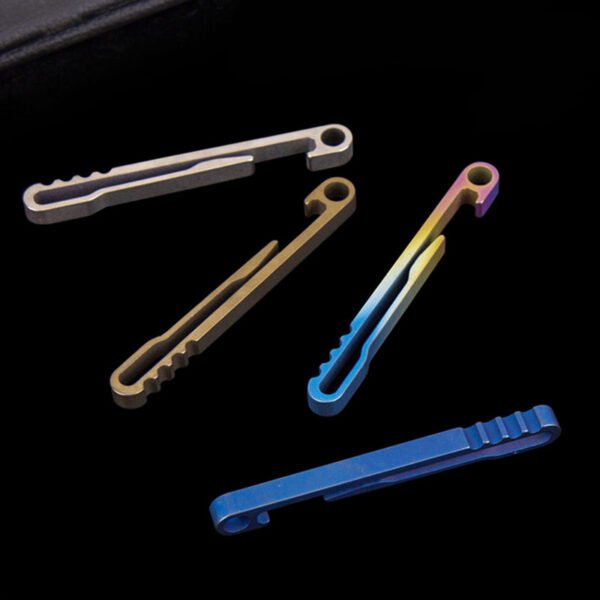 TITO TITANIUM,Outdoor pure titanium keychain - Image 3