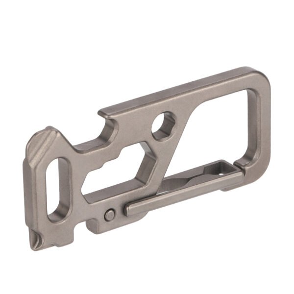 TI ARTISAN,Outdoor pure titanium multifunctional hanging buckle - Image 3