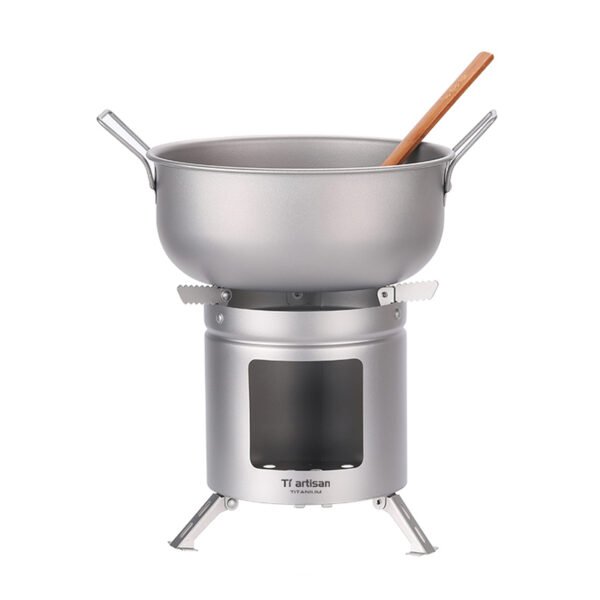 TI ARTISAN,Outdoor pure titanium wood stove