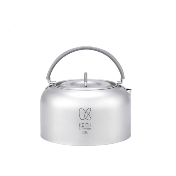 KEITH,Outdoor pure titanium kettle, 1000ML&1500ML