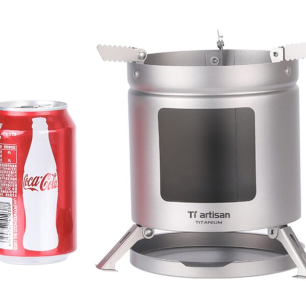 TI ARTISAN,Outdoor pure titanium wood stove - Image 3