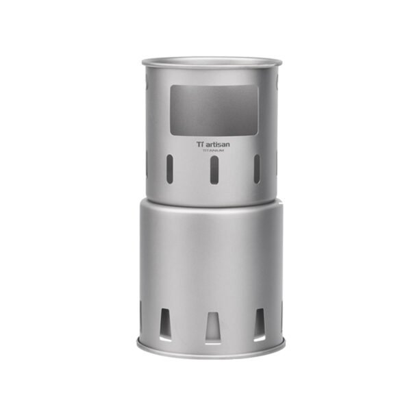 TI ARTISAN,Outdoor pure titanium round wood stove