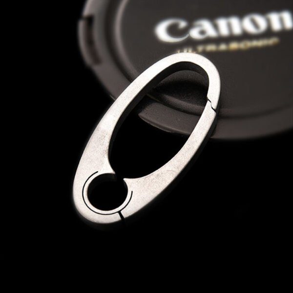 TITO TITANIUM,Outdoor oval titanium key chain - Image 3