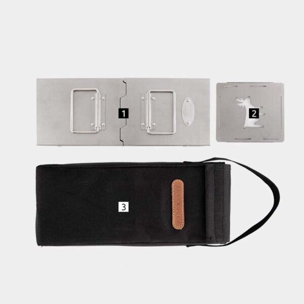 BLACKDEER,Outdoor pure titanium wood stove - Image 3