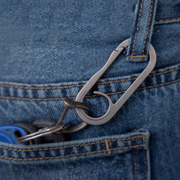 TITO TITANIUM,Outdoor arc titanium keychain - Image 4