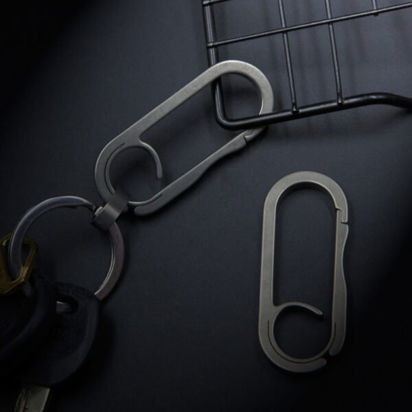 TITO TITANIUM,Outdoor arc titanium keychain - Image 5