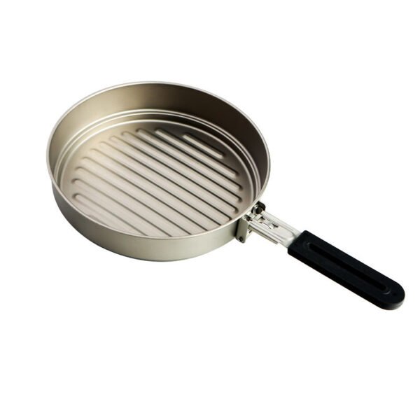 WOLFTRAIL,Outdoor pure titanium camping pot three-piece set, 1100ML&2000ML&2800ML - Image 5