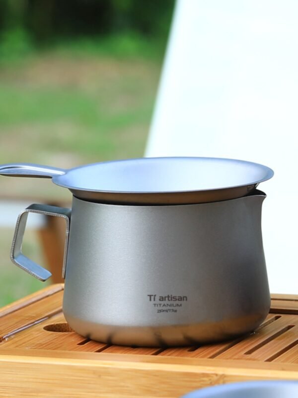 TI ARTISAN,Outdoor pure titanium tea dispenser,230ML&280ML - Image 6