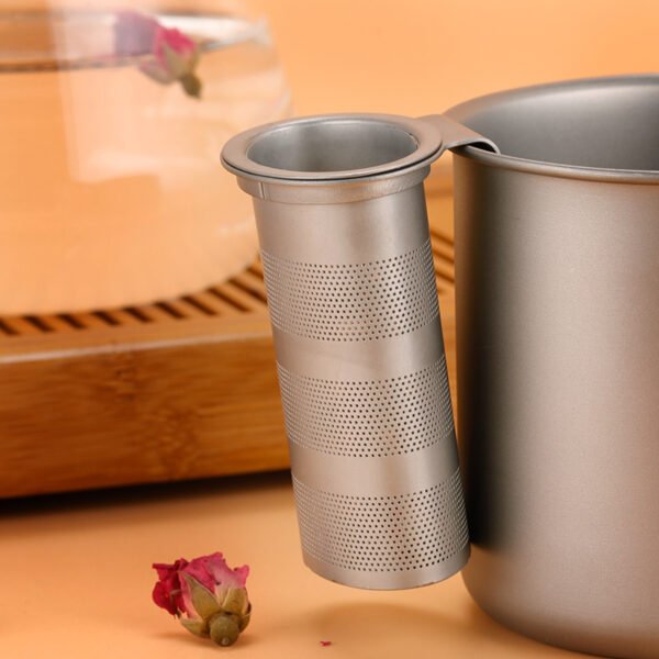 TI ARTISAN,Outdoor pure titanium tea filter - Image 4