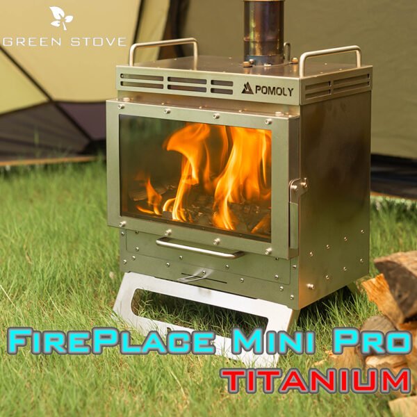GreenStove,Outdoor pure titanium wood stove - Image 5