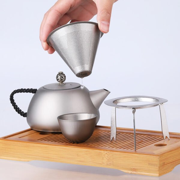 TI ARTISAN,Outdoor pure titanium coffee funnel - Image 5