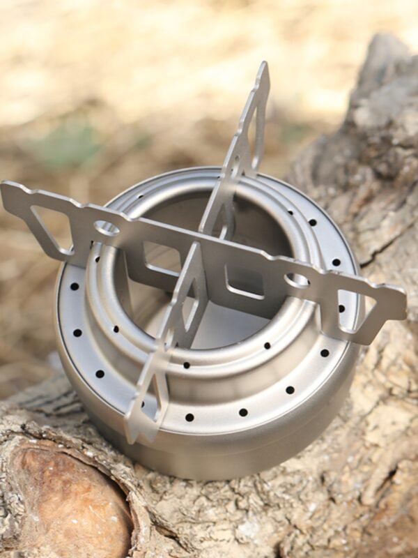 TI ARTISAN,Outdoor pure titanium alcohol stove, camping stove - Image 4