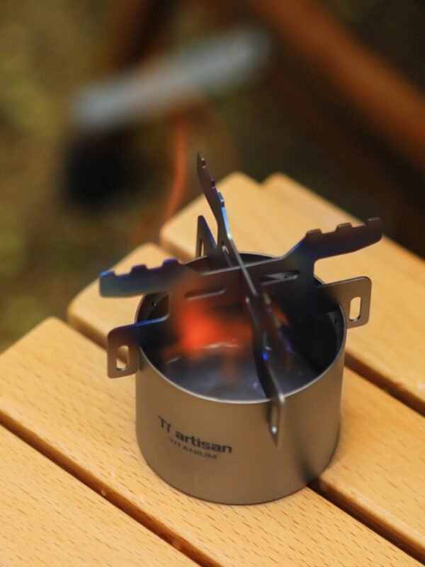 TI ARTISAN,Outdoor pure titanium alcohol stove - Image 5