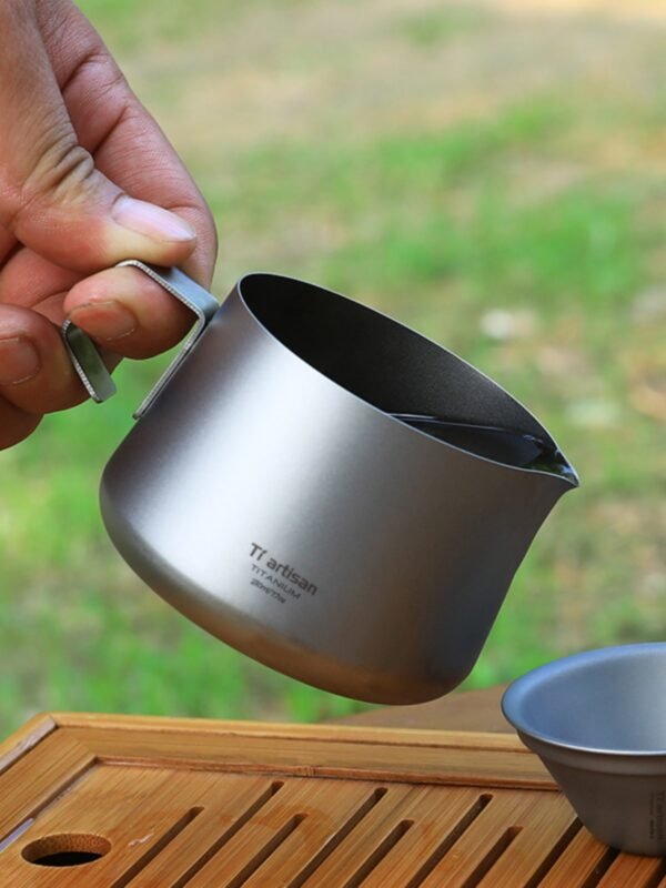 TI ARTISAN,Outdoor pure titanium tea dispenser,230ML&280ML - Image 5