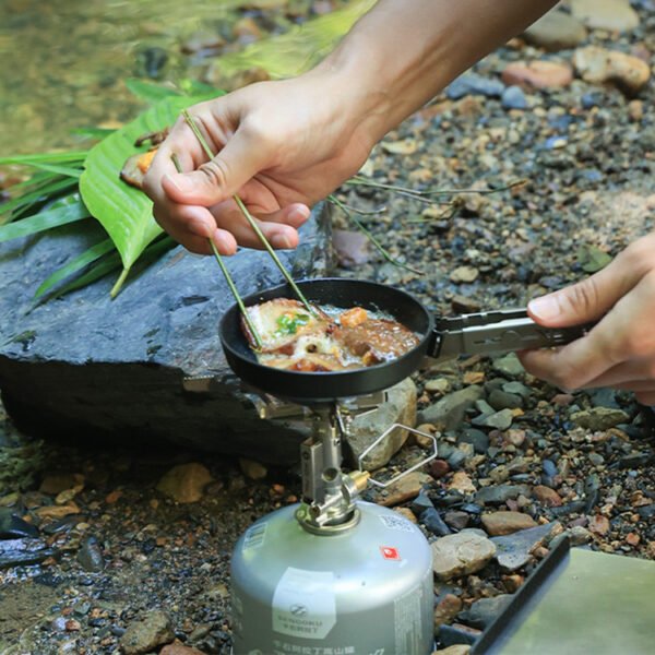 KEITH,Outdoor pure titanium non-stick frying pan, 120ML&140ML - Image 5