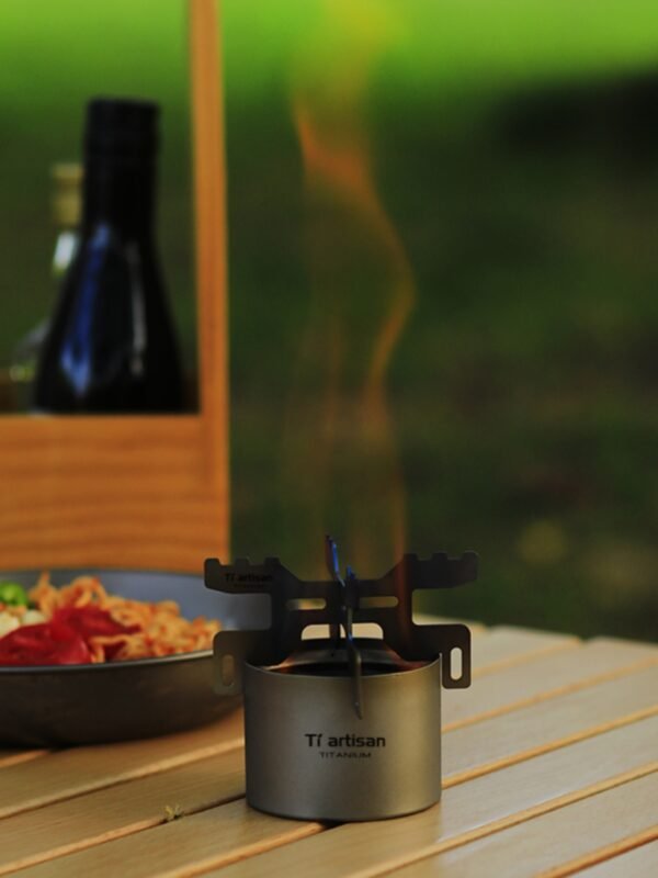 TI ARTISAN,Outdoor pure titanium alcohol stove - Image 4