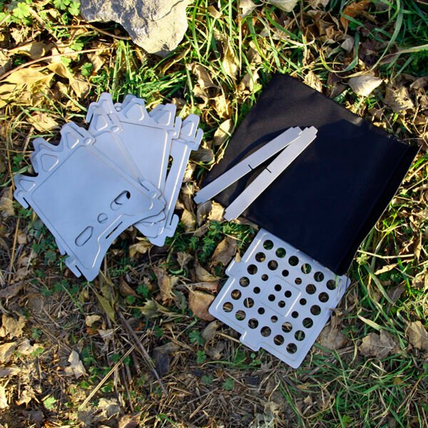TI ARTISAN,Outdoor pure titanium wood stove, camping charcoal stove - Image 3