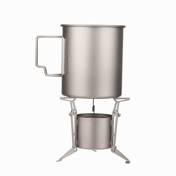 TI ARTISAN,Outdoor pure titanium alcohol stove - Image 4