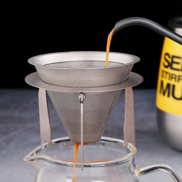 TI ARTISAN,Outdoor pure titanium coffee funnel - Image 3