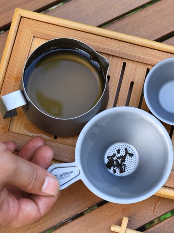 TI ARTISAN,Outdoor pure titanium tea dispenser,230ML&280ML - Image 3