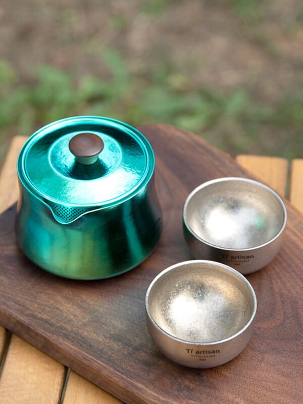 TI ARTISAN,Outdoor pure titanium tea infuser, 180ML - Image 6