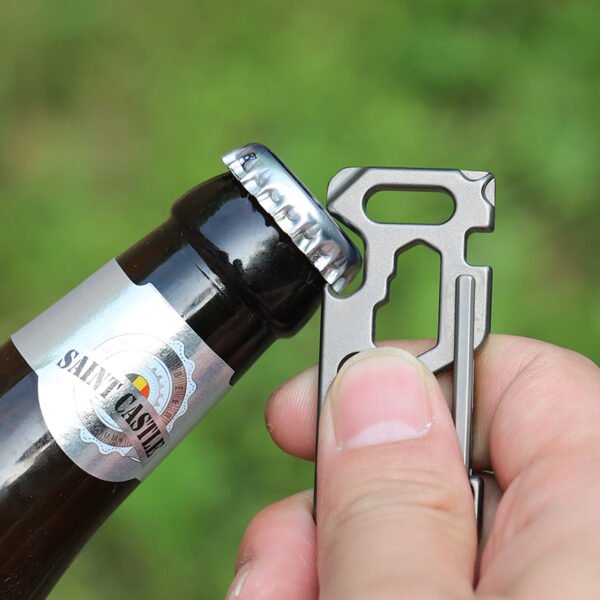 TI ARTISAN,Outdoor pure titanium multifunctional hanging buckle - Image 6